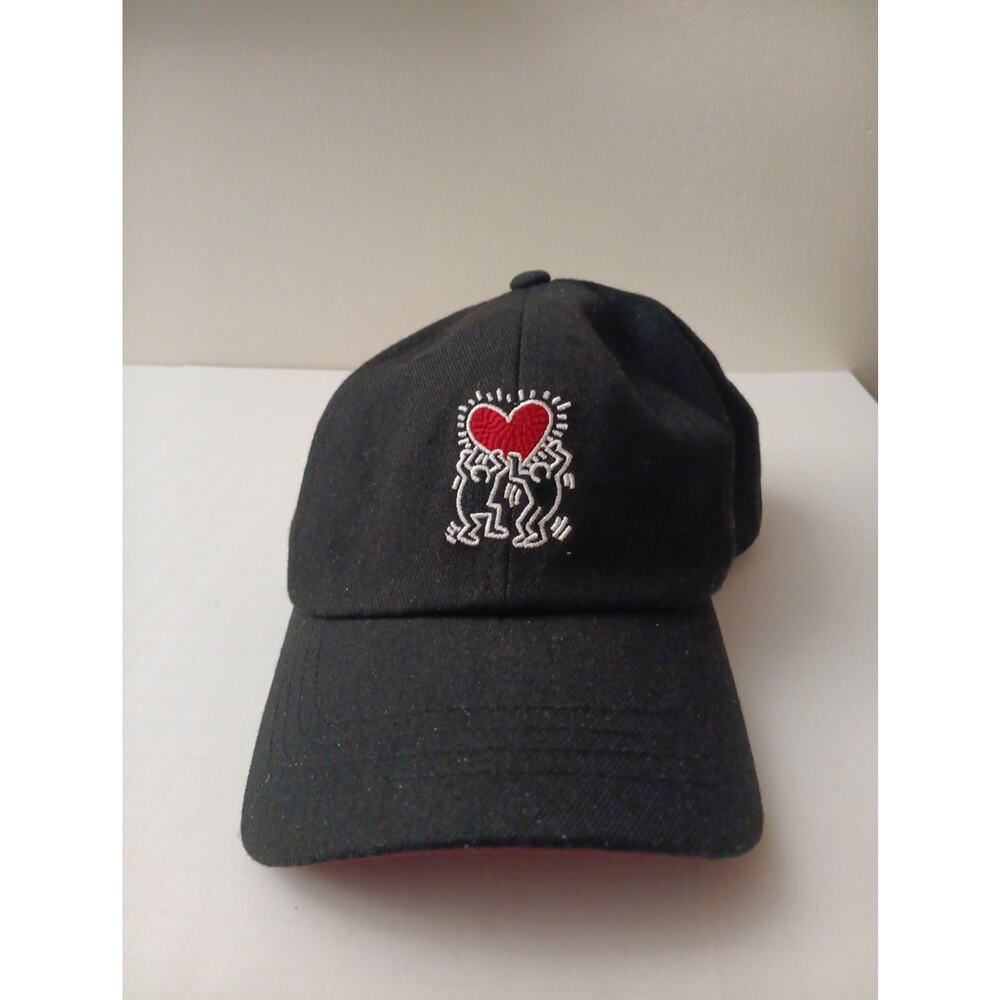 Keith Haring Foundation Heart Art Baseball Cap Hat Strapback